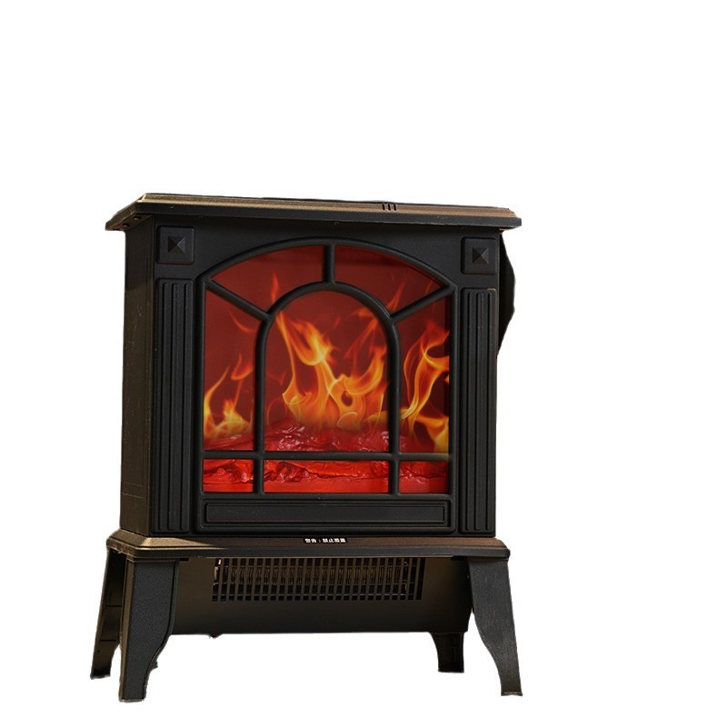 Household fireplace heater 3D simulation flame energy saving heater portable small sun office fast heating
