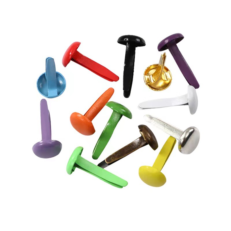 Factory supply 4.5mm Mini color two-foot nail children's handmade two-foot nail sheep angle nail DIY decorative material