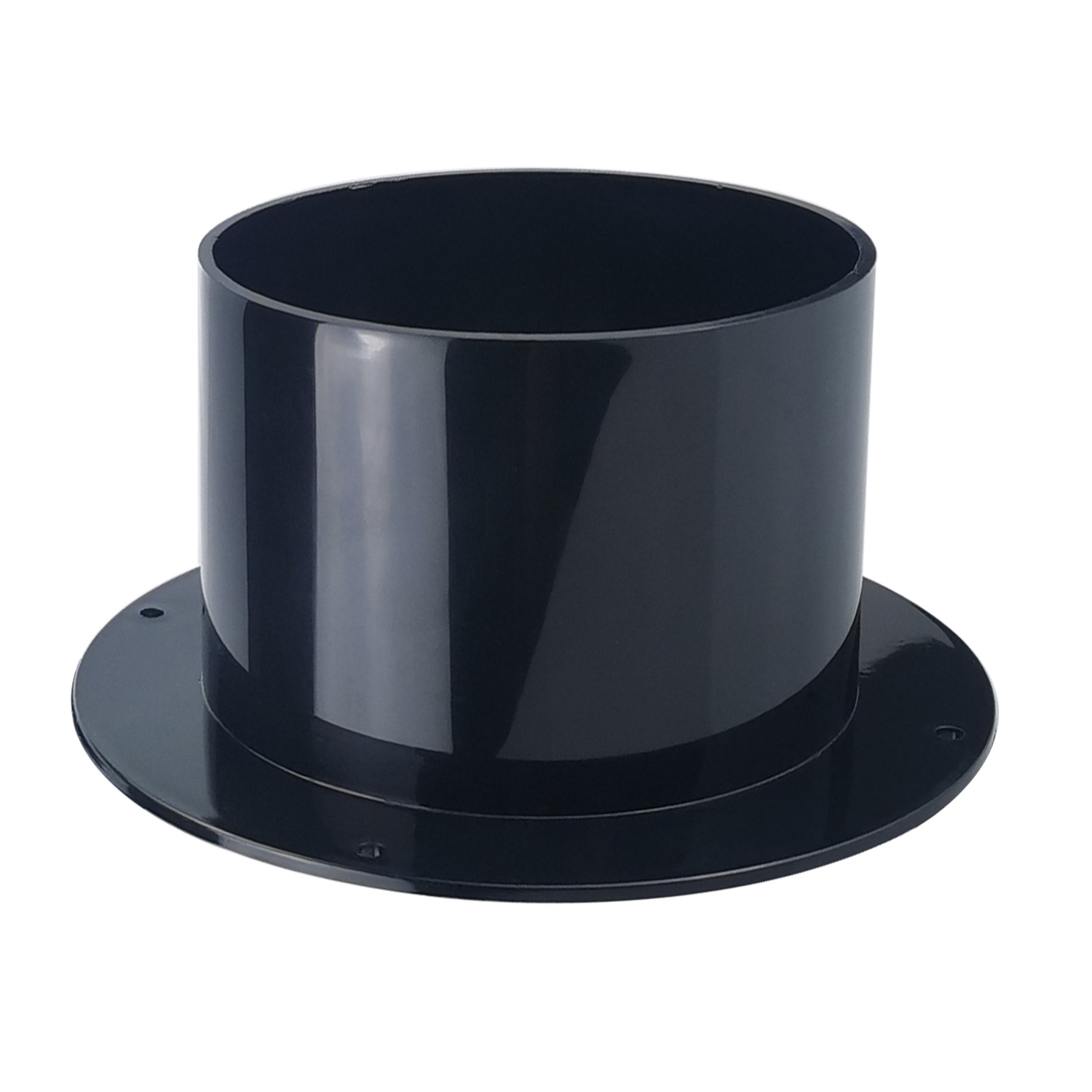 Круглый фланец из АБС пластика для воздуховода