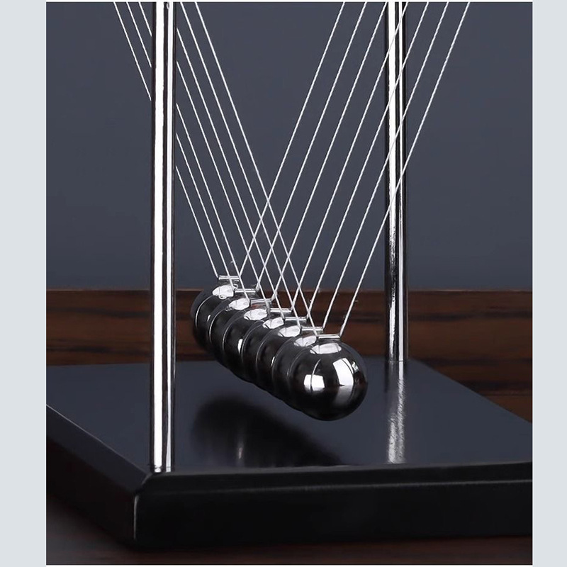 Newton pendulum 7 ball wholesale chaos pendulum metal crafts gift creative ornaments home Newton pendulum