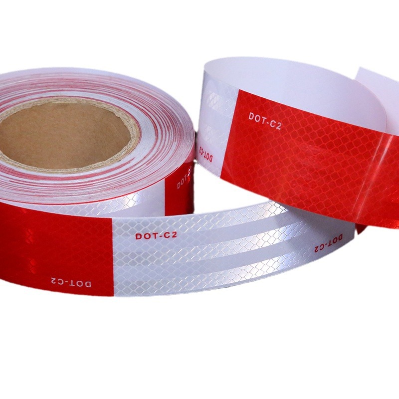 DOT European standard reflective stickers South American foreign trade reflective strips safety warning car stickers truck car rear reflective stickers