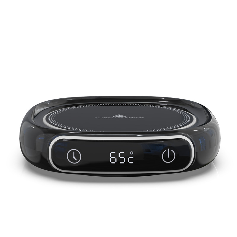 2025 New Smart Thermostatic Coaster Heating Coaster Heating Base Insulation Pad Plus 110V Warm Coaster Cross-Border