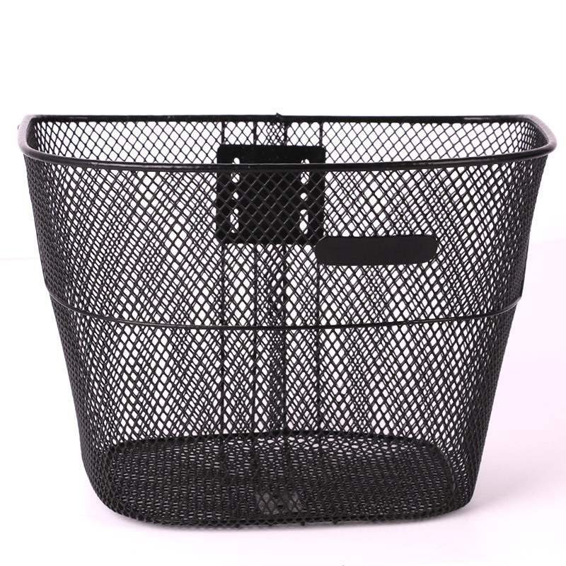 Wholesale In-Stock Folding Bicycle Baskets, Front Baskets for Students, Bicycle Front Baskets