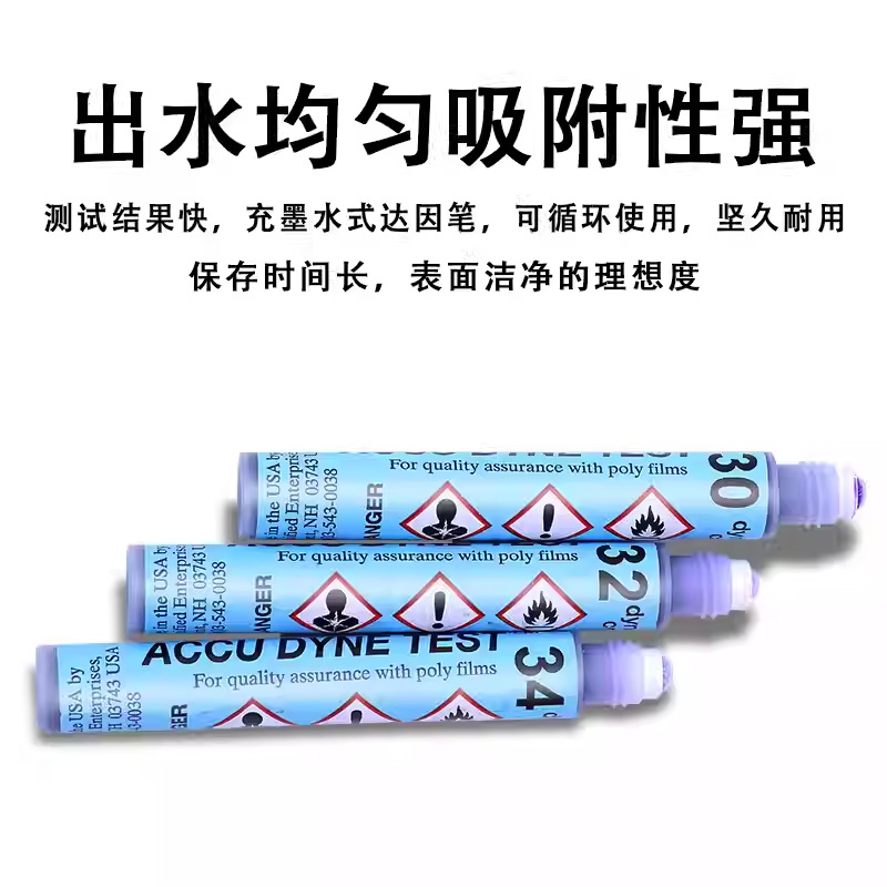 Original Authentic American Accu Dyne Pen German Schron Schumann No. 38 Corona Pen Surface Tension Test Pen