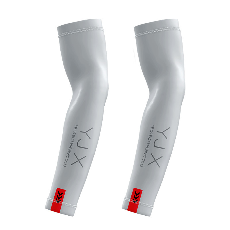 New Ice Sleeve Men's and Women's Summer Sunscreen Sleeves Arm Sleeves Riding Motorcycle Thin Arm Sleeves Breathable Ice Silk Sleeves