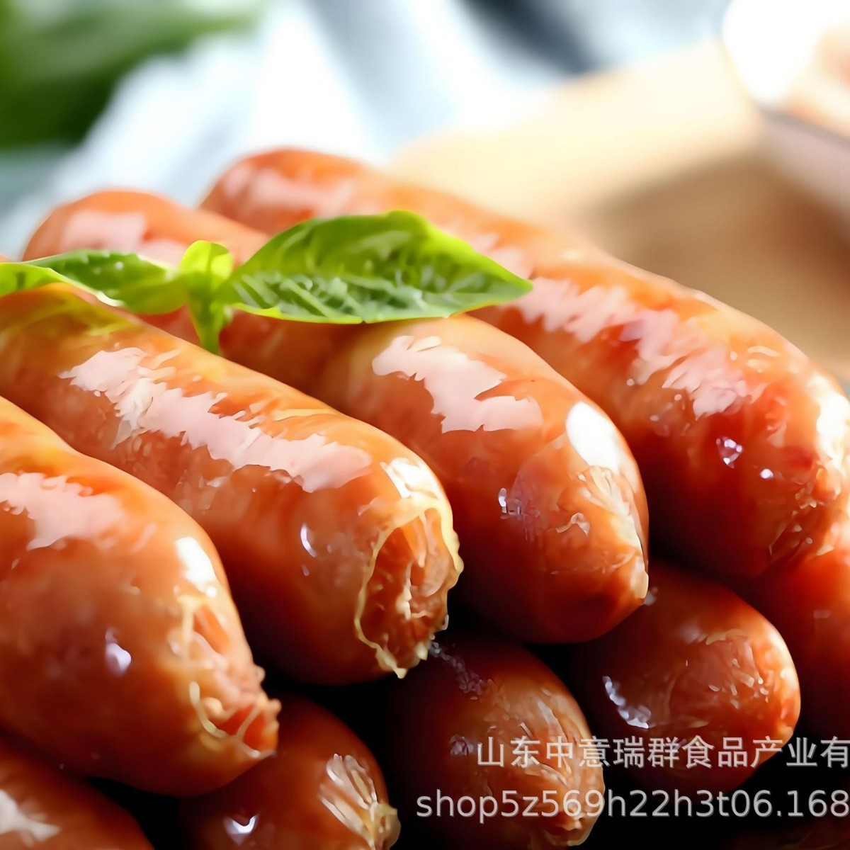 Internet-Famous Dublin Sausages, Volcanic Stone Authentic Sausages, Ham Sausages, Whole Box Hot Dog Sausages, Commercial Wholesale
