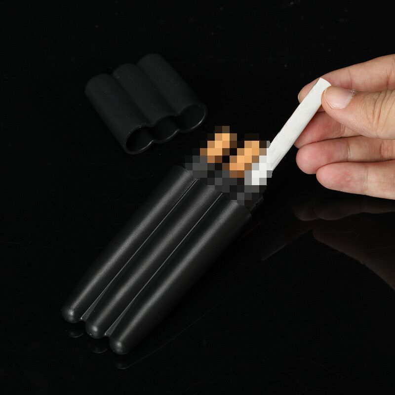 Cigarette Box storage tube cigarette accessories cigar cigarette box Simple Men's cigarette iron box moisture-proof storage box