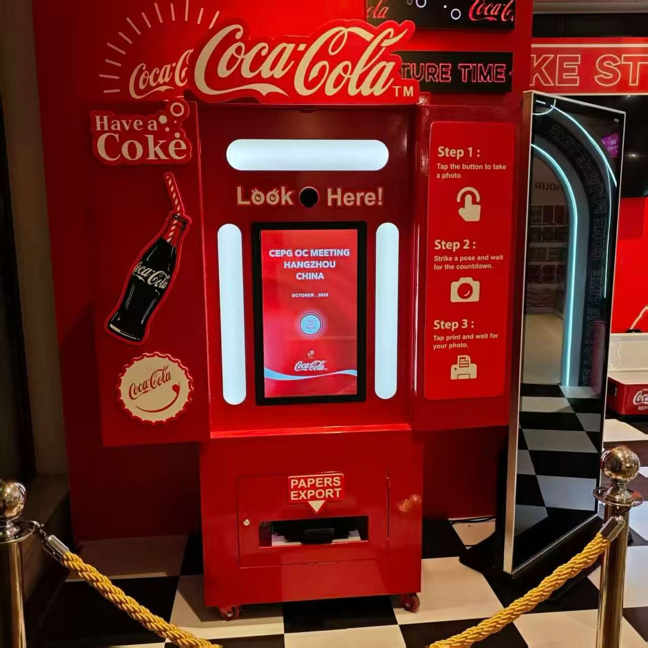 Ретро фотомашина для газет, фотостикеры интернет-звезд, фотостикер, универсальная машина для заголовков, аренда газет для самообслуживания