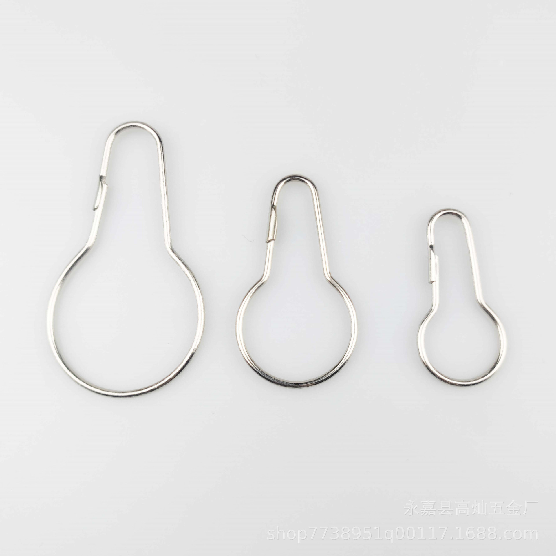 Металлическая пряжка для штор, крюк-горох, аксессуары для колец штор в ванной