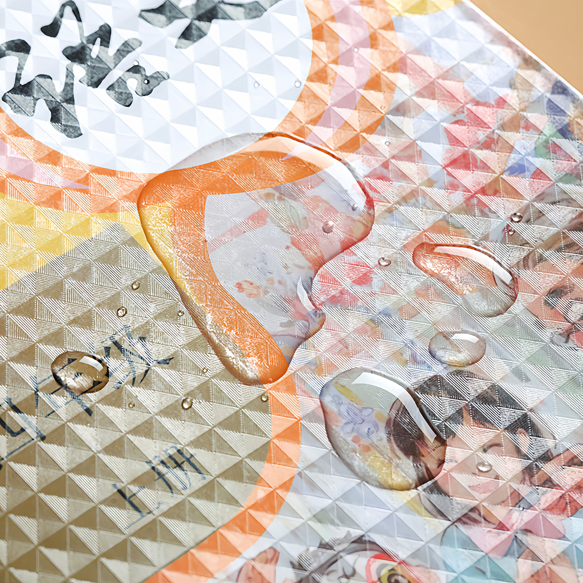 Environmentally Friendly Self-adhesive Book Bag Film 30 Sheets Three-in-one Student Waterproof Anti-slip Transparent Frosted Bag Book Cover Set