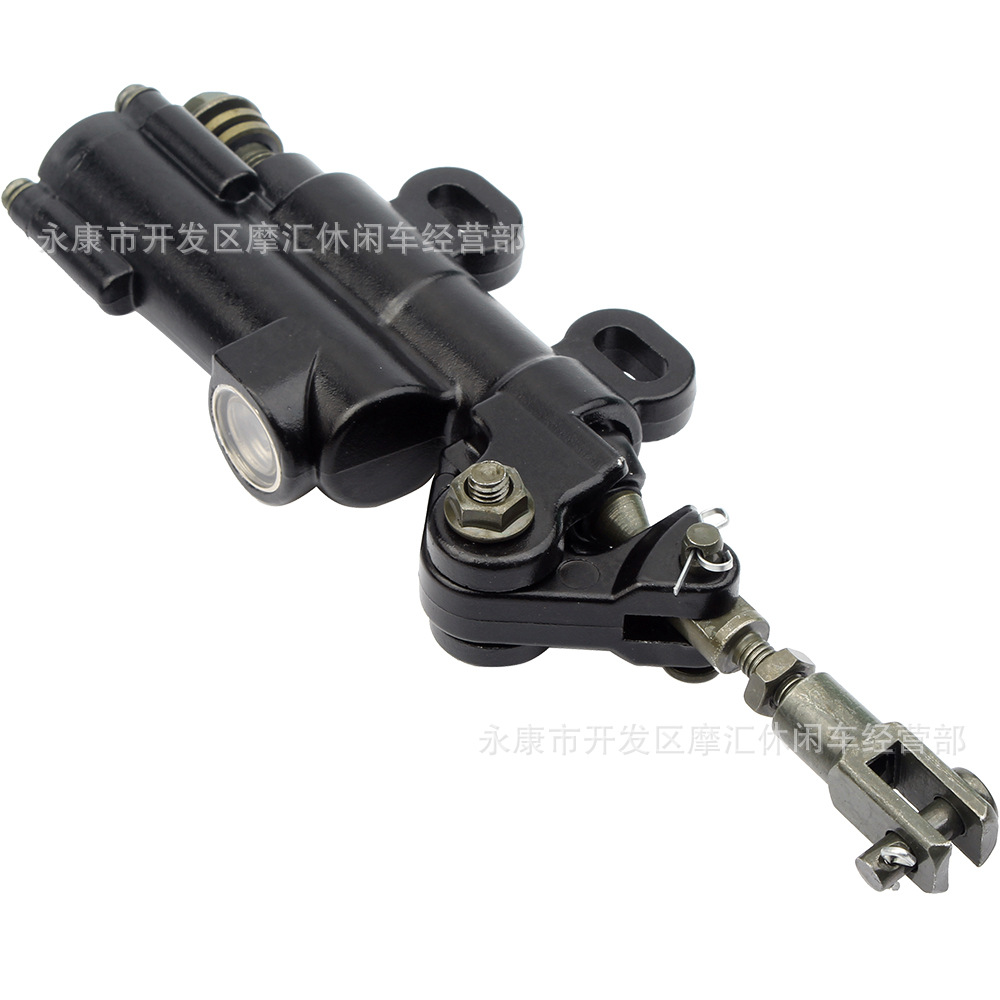 Motorcycle accessories suitable for Suzuki Yamaha Kawasaki sports car rear brake upper pump one-piece one-word pump