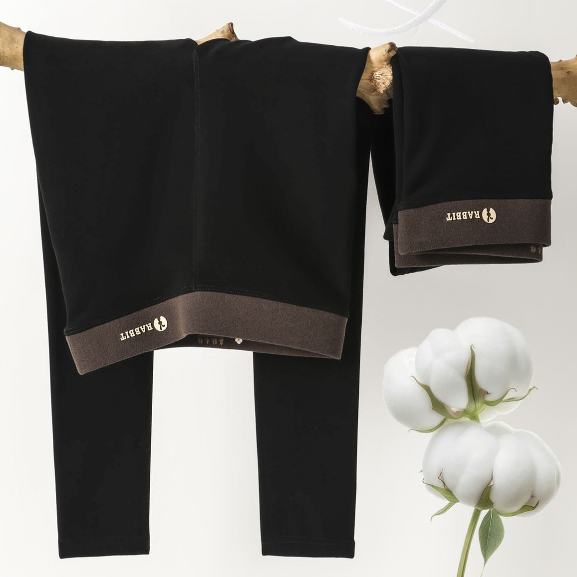 2025 Осень и зима новые 260г тонкие бархатные черные брюки с одним швом девятибалловые теплые леггинсы облегающего кроя