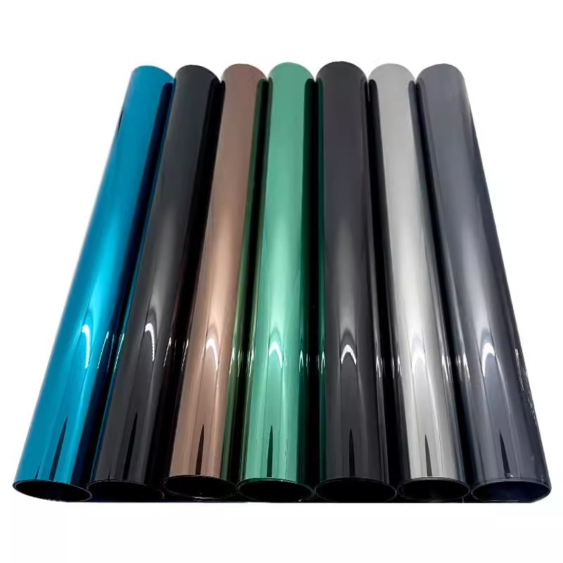 Wholesale Window Sunscreen Insulation Film Office Thickened Blackout Solar Film Living Room Sunshade Anti-Peeping Glass Insulation Film