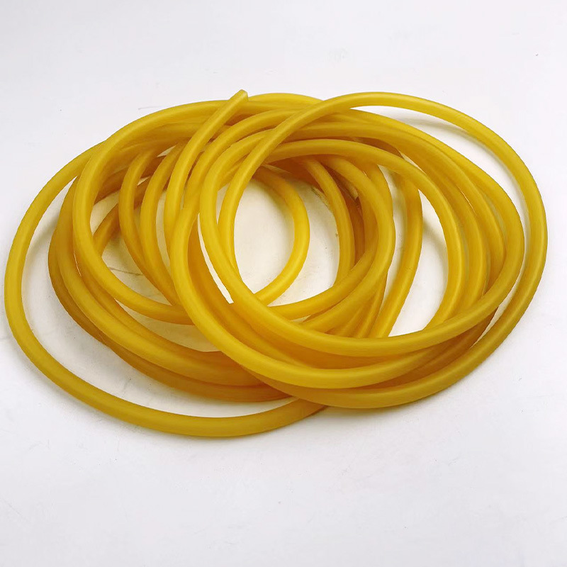 Latex tube tourniquet latex tube pulse pressing belt thickened multi-caliber elastic cowhide tube slingshot rubber band tension device