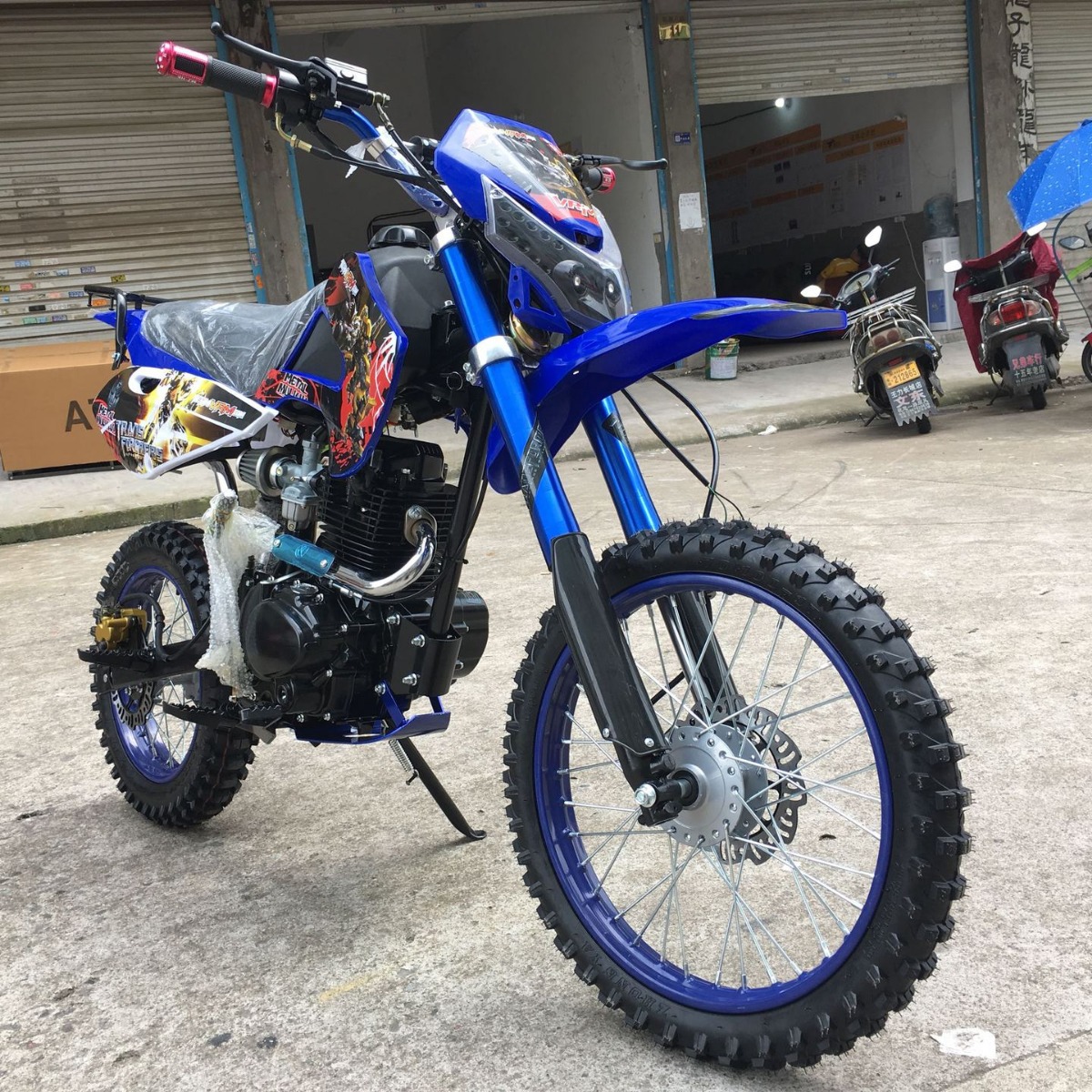 Double Large Cushion Off-Road Vehicle 150Cc Off-Road Motorcycle Sichuan Riding Section of the Cross-Country Race Mountain High Wase