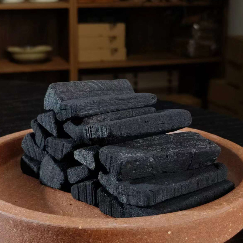 ✅ Kung Fu Tea Charcoal for Home Use, Quick-Burning Fruitwood Charcoal for Tea Room, Smokeless Charcoal Block Stove with Artemisia