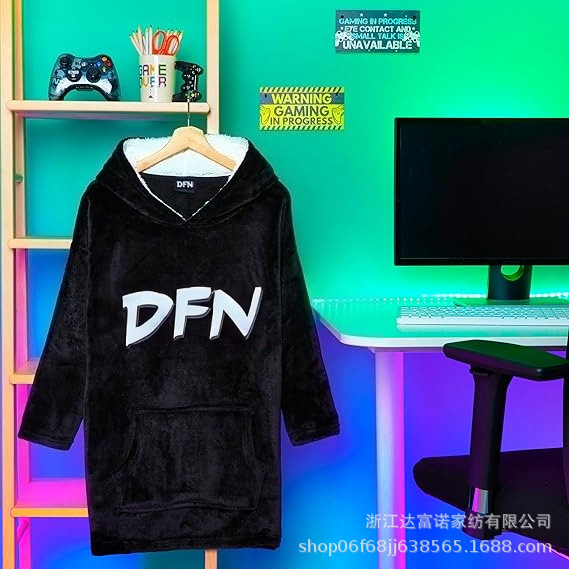 Lazy Clothes, Blanket Hoodie for Boys, Teenagers, Lazy People, Wearable Blankets, Extra Long Lazy Clothes