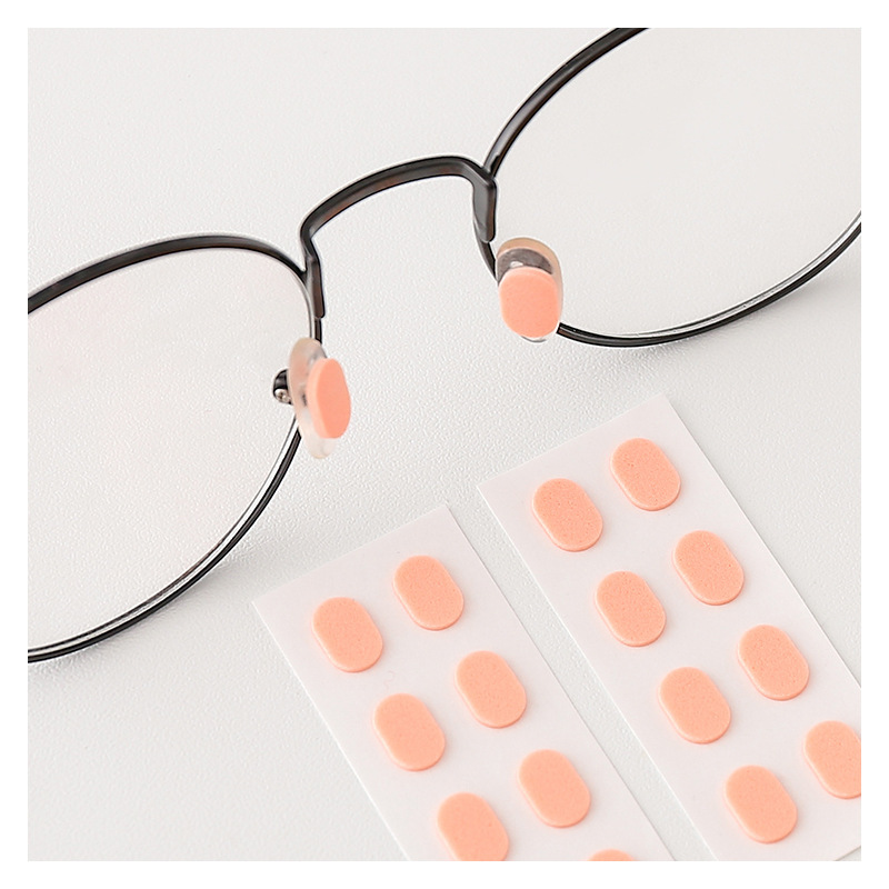 Glasses nose pad patch wearing eye indentation pad non-makeup sponge puff nose bridge height increasing nose pad glasses nose pad