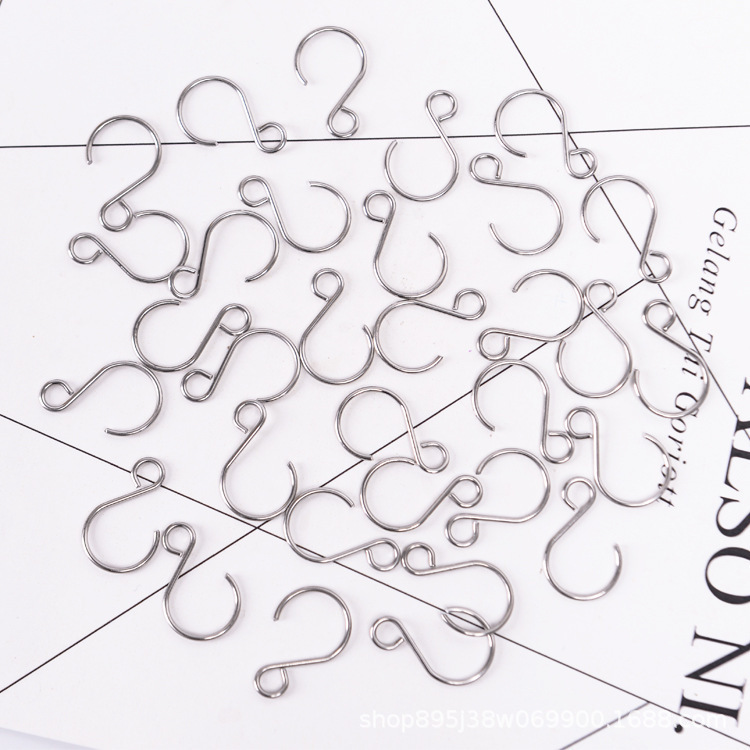 Crystal Bead Curtain Accessories Crystal Partition Curtain Crystal Door Curtain Finished Hook DIY Material Kit