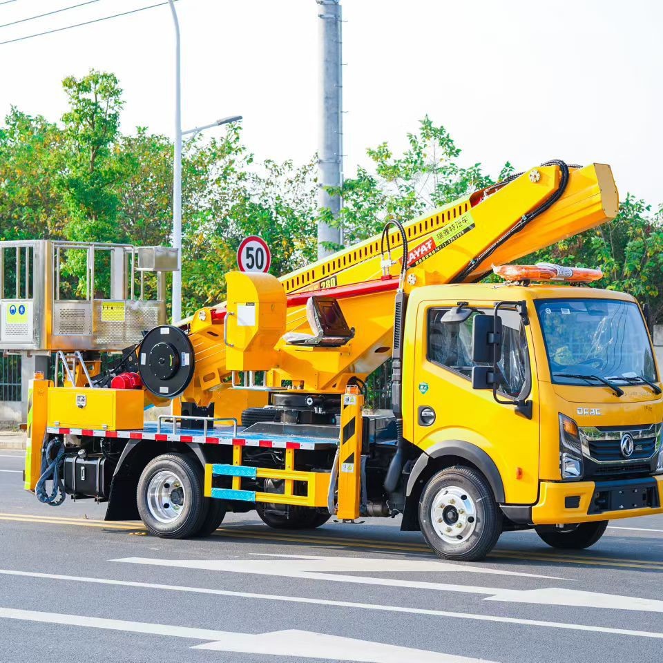 National Vi Straight-Arm Aerial Work Platform Manufacturer Tax-Free Blue Plate 36m Aerial Work Platform