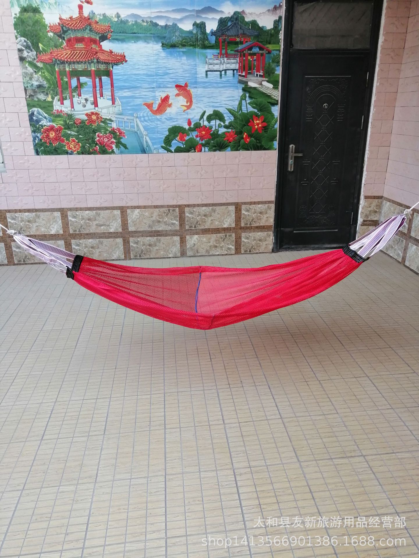 Outdoor Hammock Ice Hammock Leisure Travel Hammock Easy to Carry Indoor Hammock