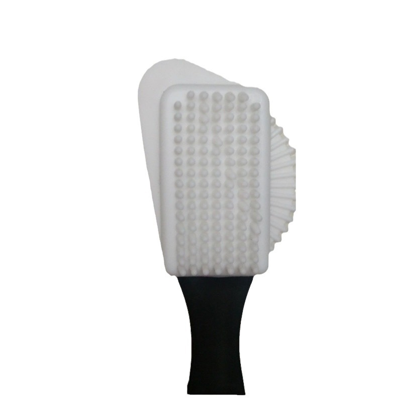 Three-sided suede brush double-sided copper wire brush suede deerskin care brush snow boots frosted shoes special brush