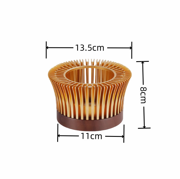 Aluminum Alloy Processing Tea Warmer Accessories Tea Warmer Candle Holder Tea Boiler Tea Stove Alcohol Lamp Base Source Manufacturer