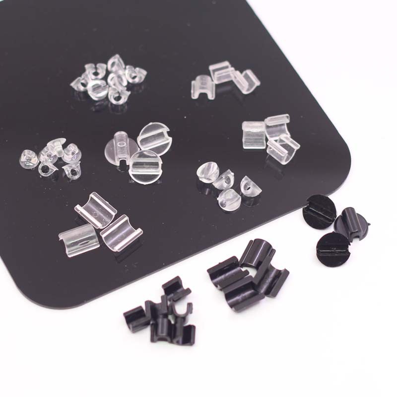 Пряжка для волос, резинка, ручные аксессуары для волос, черное U-образное кольцо