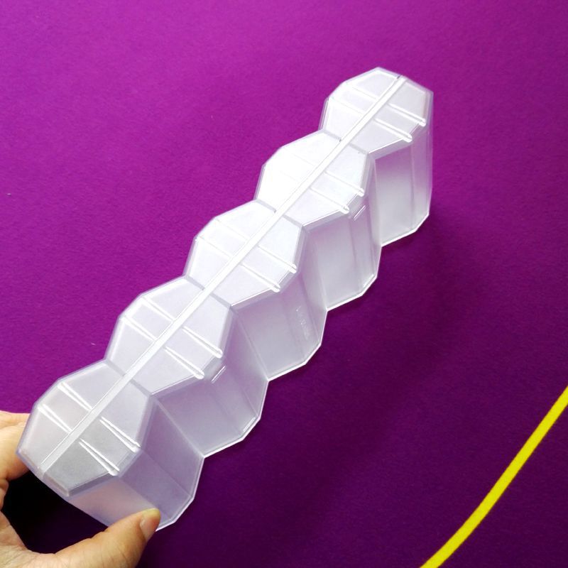 Factory direct diamond chip box five plastic PS chip box Texas Hold'em chip rack 100 pieces