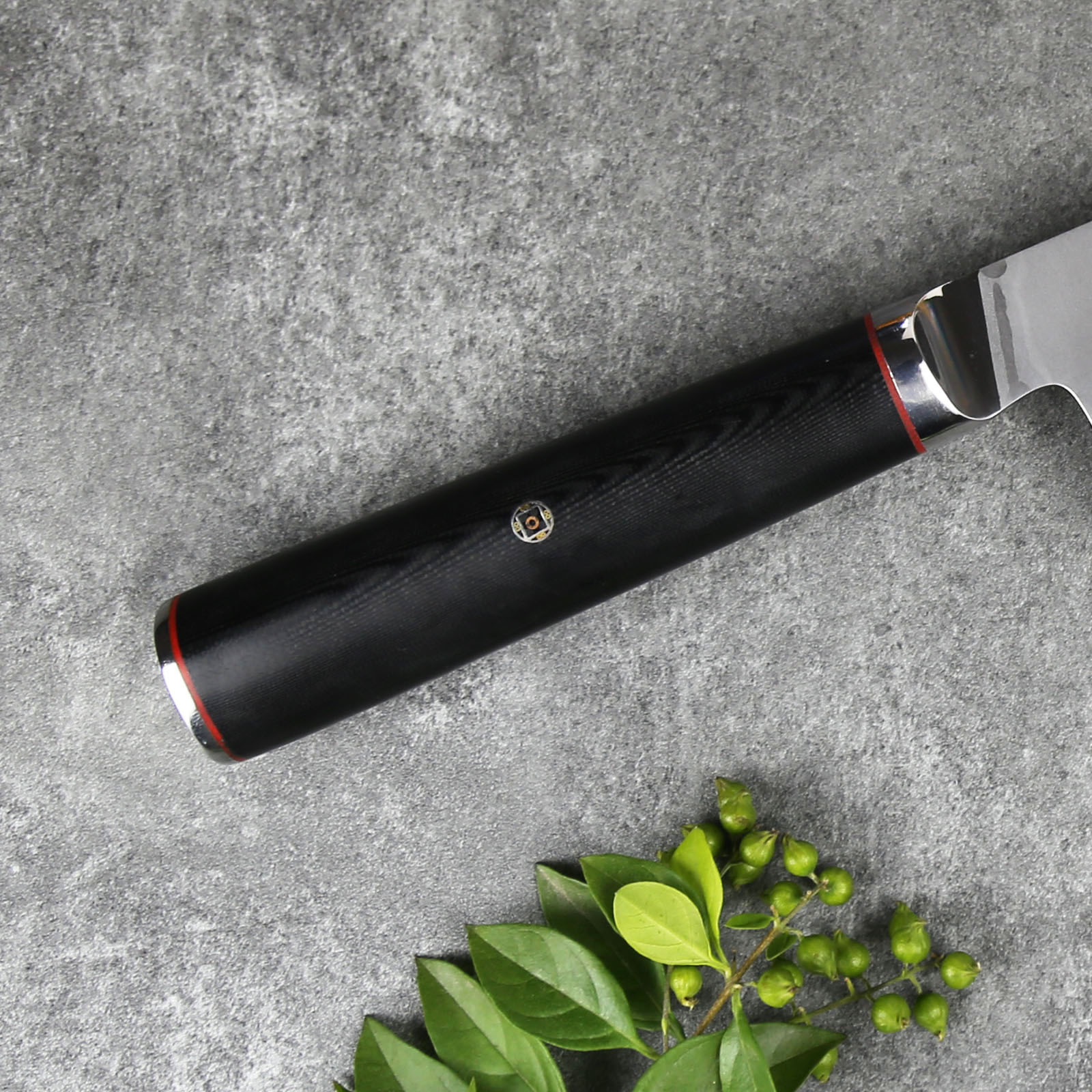 In stock Sanhe steel 10Cr15MoV knife suit kitchen knife chef knife fruit knife cutting knife universal knife sharp