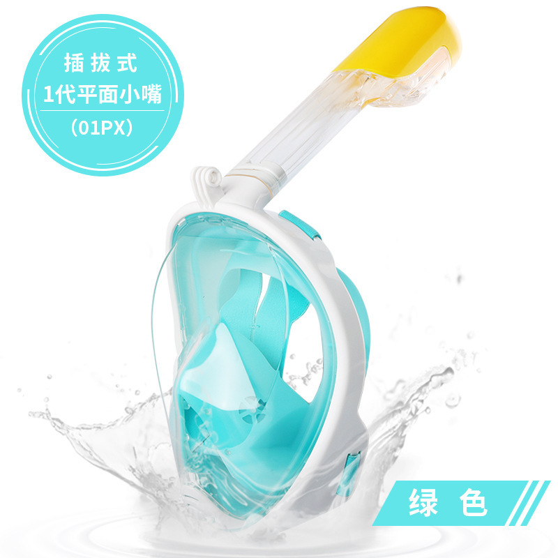 Amazon Fully Dry Silicone Diving Mask Mask Snorkeling Set Swimming Goggles in Stock Specially Designed for Free Diving