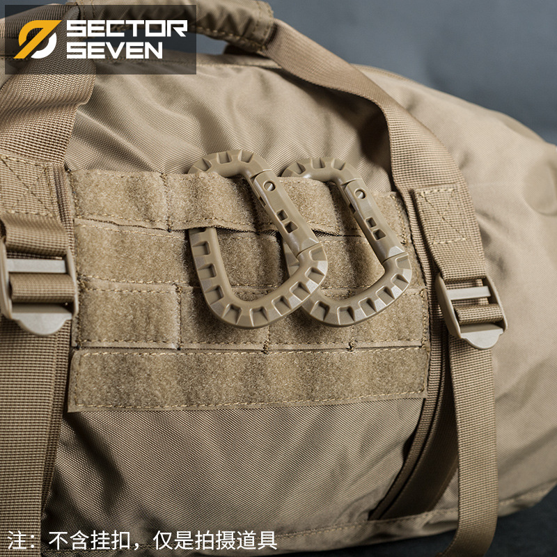 Zone 7 Puffer Tactical Bucket Bag Fitness Sports Basketball Bag Short-Distance Travel Business Casual Crossbody Handbag