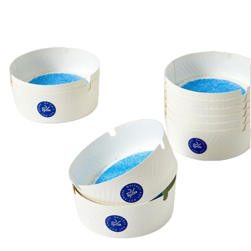 Comes with Smoke-Killing Sand, Disposable Ashtray, Anti-Fly Adsorption Ash, No-Wash Portable Home Office Car Ashtray