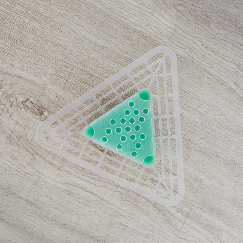 Batch men's toilet urinal triangle urine bucket fragrance block supermarket public men's toilet urinal filter fragrance block manufacturers