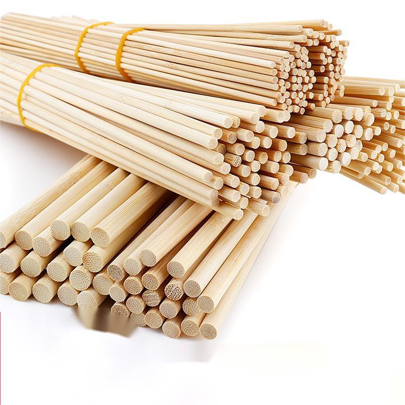 Factory wholesale 3-12mm high quality bamboo stick bamboo stick bamboo round stick handmade DIY assembled material building model