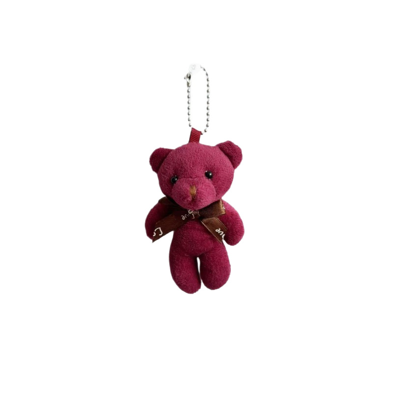 Teddy Bear Plush Toy Bear Pendant Creative Small Gift Doll