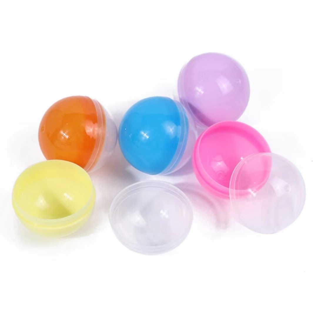 Factory Wholesale New Plastic Gashapon Toys Transparent Gashapon Shell Gashapon Machine Special Gashapon Ball Plastic PP Ball Shell