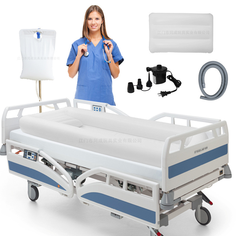 Spot Pvc Inflatable Bath Foldableing Medical Care Pool Adult Bath Tub Elderly Lying Bath Pool