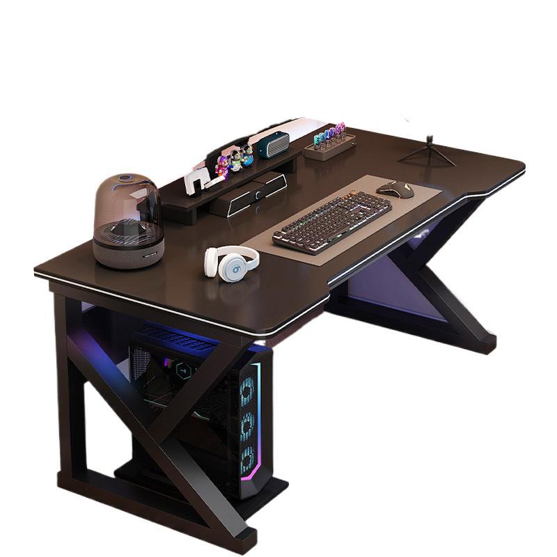 E-Sports Table Computer Table Simple Desktop Home Thickened Back Panel Stable Support Simple Table Home Work Desk New