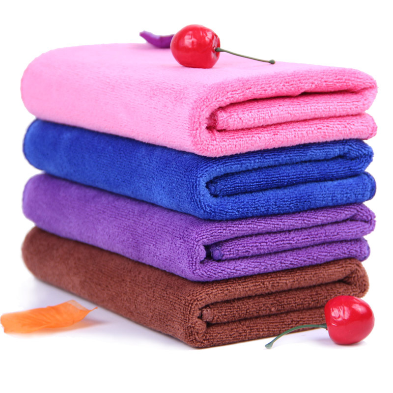 Wholesale microfiber dry hair towel 300g beauty salon Barber shop towel car towel absorbent cleaning cloth