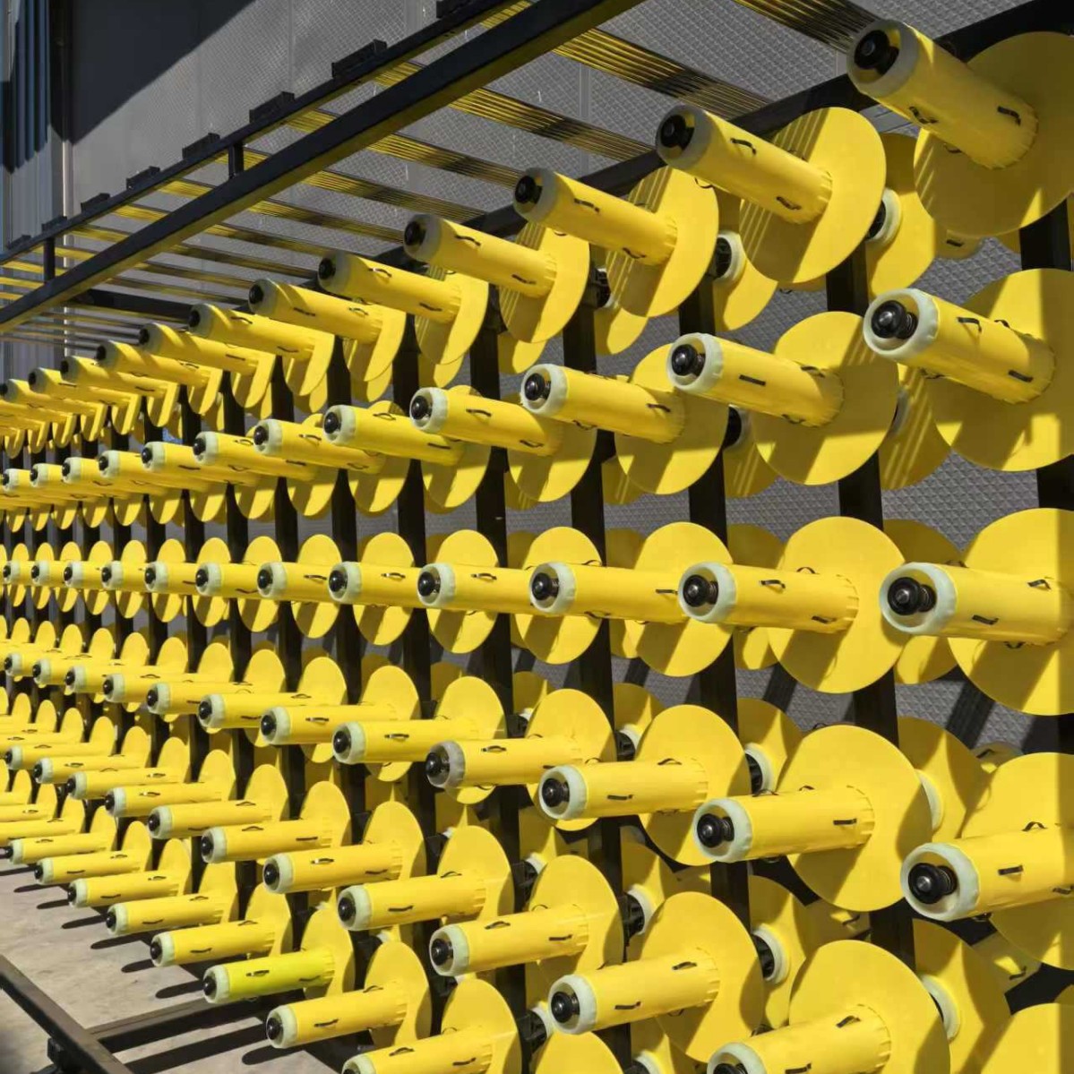 Carbon Fiber Yarn Rack, Flat Silk Unwinding Tension Yarn Rack, Bobbin Rack, Line Rack, Fiberglass Yarn Rack, Yarn Rack