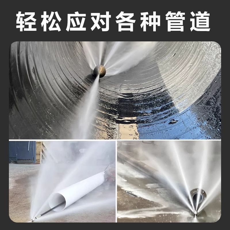 Aimeijie's New High-Pressure Pipe Dredging Machine Gasoline Cleaning Machine Large Flow Property Sewage Sewer Water Rat