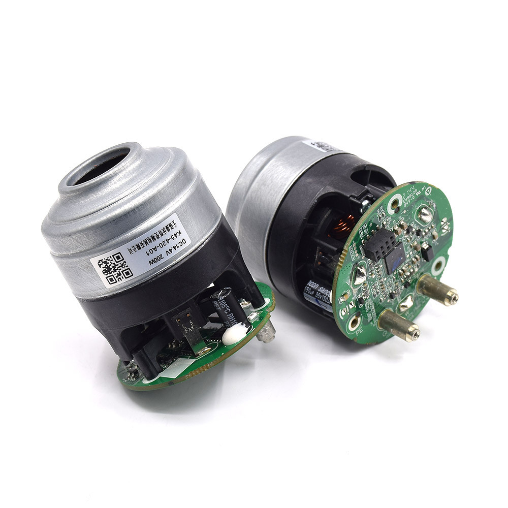 45mm high-power high-speed handheld vacuum cleaner fan 14.4V 200W three-phase brushless motor turbo fan