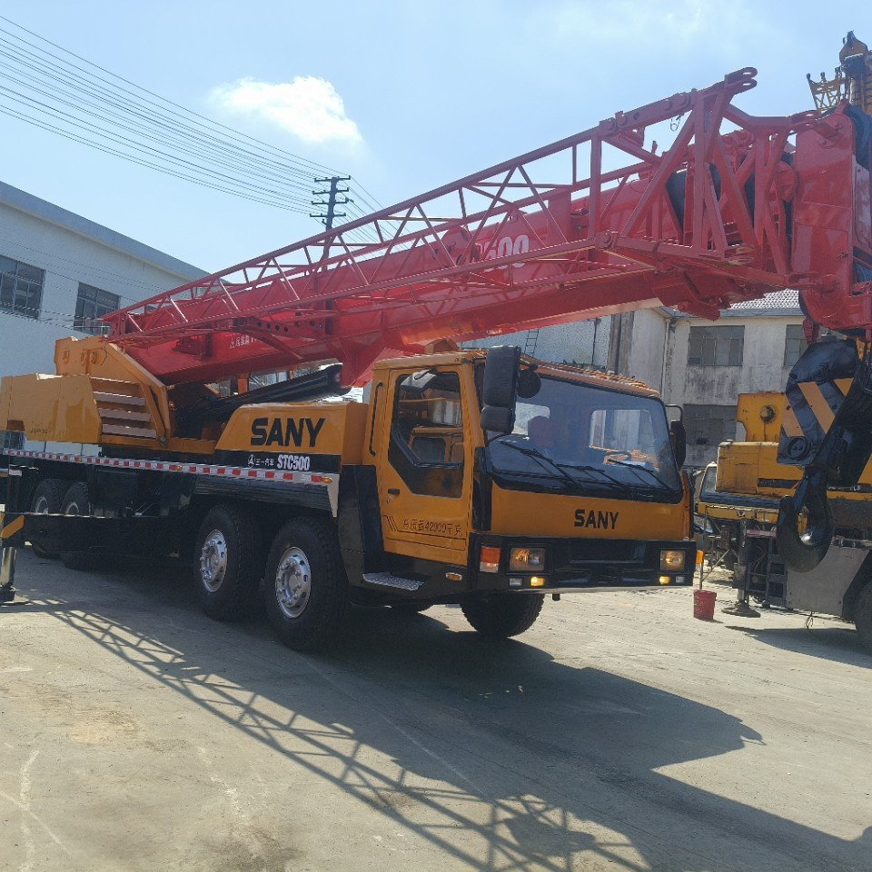 Transfer Sany 50-Ton Truck Crane Used Xcmg 100-Ton Crane Export Qy70K Truck Crane