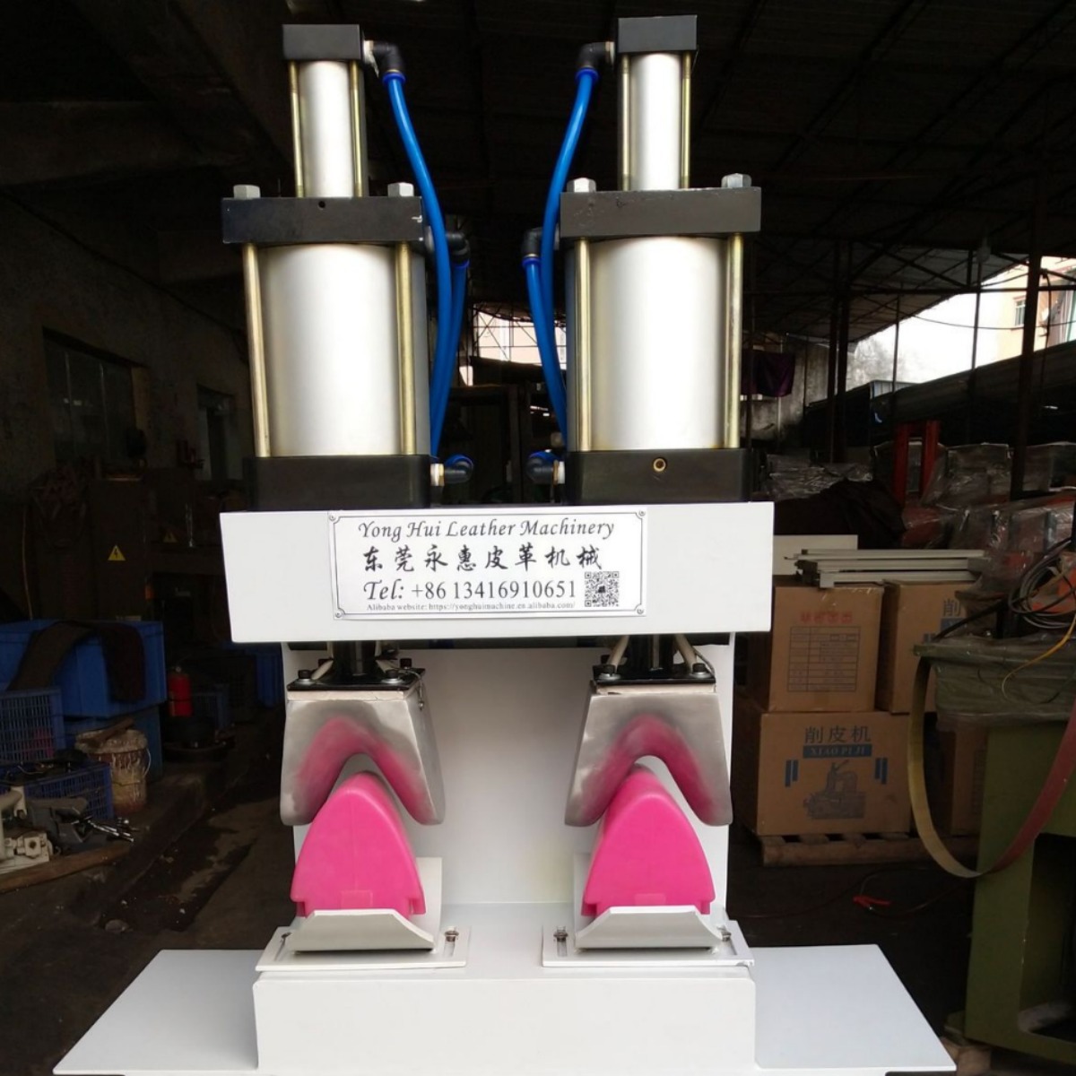 Brand New Shoe Upper Shaping Machine, Double-Cylinder Shoe Upper Secondary Trowel Warping and Arc Shoe Upper Shaping Machine
