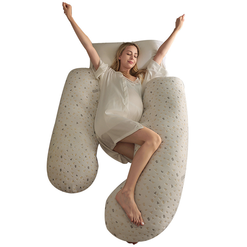 Pregnant Women's Pillow Waist Protection Side Sleeping Pillow Belly Sleeping Side Sleeping Pillow U-shaped Special for Early Pregnancy Sleeping by Holding