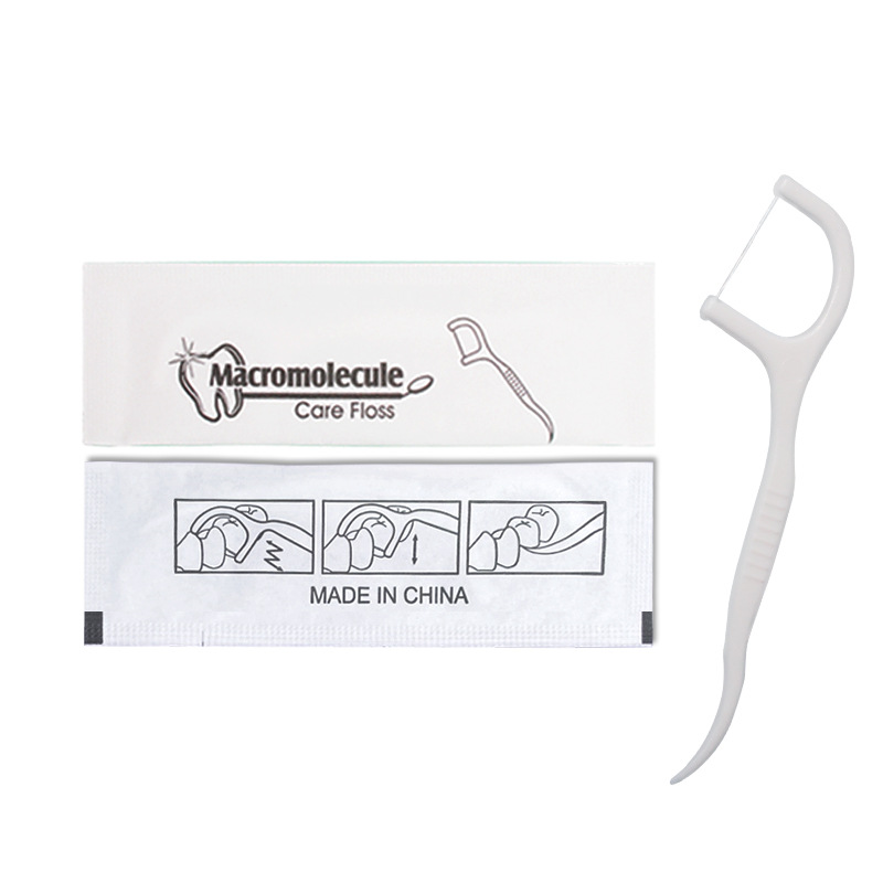 Individually Packaged Dental Floss Sticks E-Commerce Dental Clinic Floss Sticks Boxed One-Time Cleaning Disposable Orthodontic