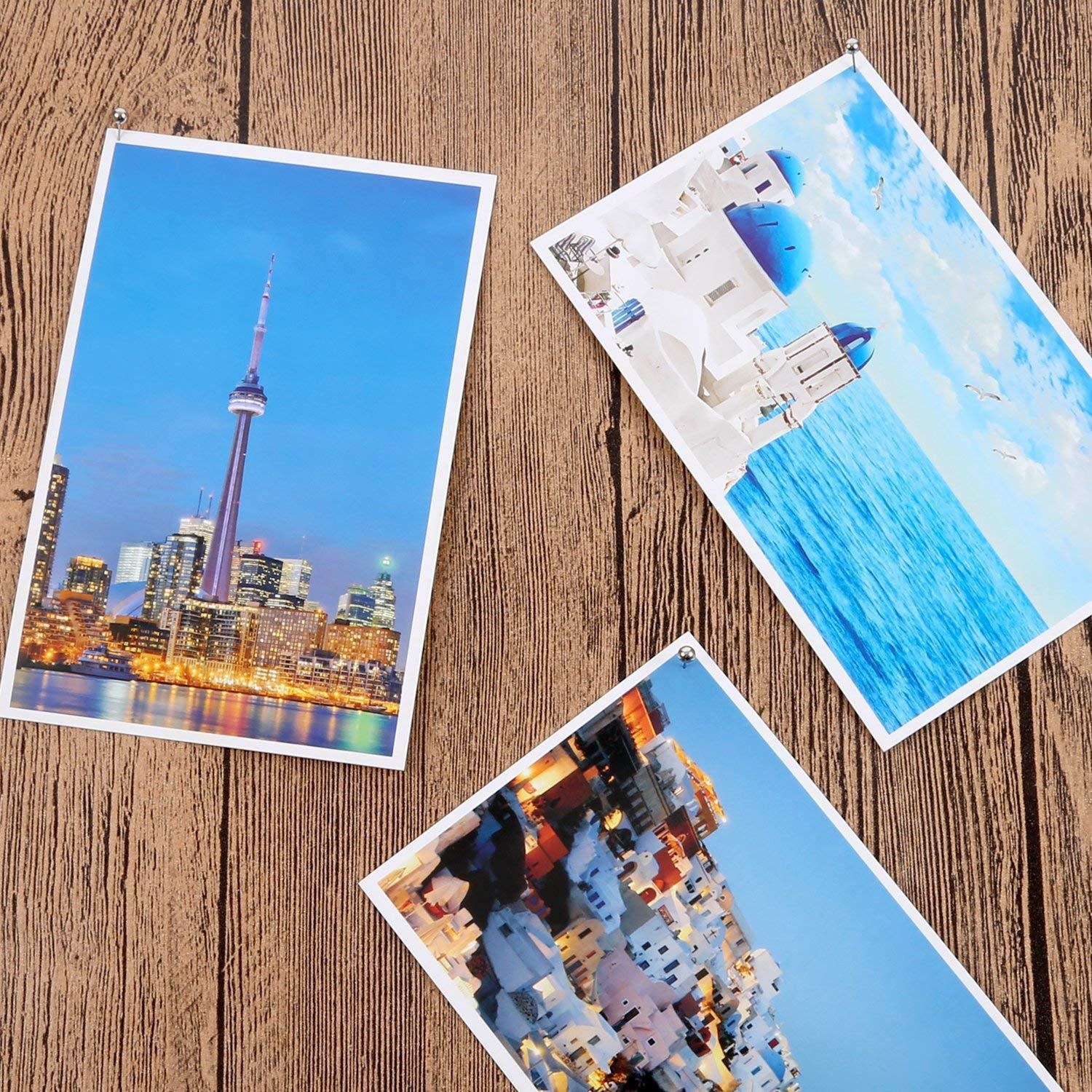 Factory Direct Sales Office Cork Board Fixed Multi-Color Metal Rose Gold Plastic Pin Ball Map Nail