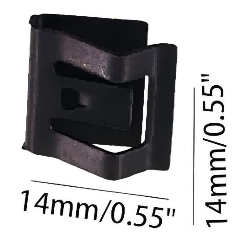 Металлическая панель приборов автомобиля, центральный консольный U-образный зажим, зажим для бровей колеса, штампованные детали для внутренней панели, A-образный фиксатор сиденья