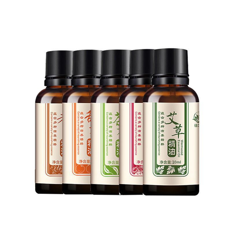 Mugwort Massage Essential Oil Rose Ginger Beauty Salon Spa Body Soothing Scraping Massage Massage Essential Oil Factory Wholesale